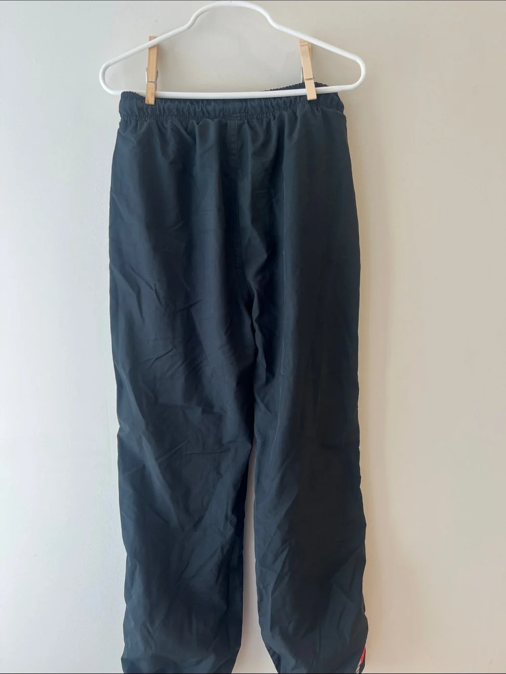 OshKosh B'gosh Black Track Pants with Red Zippers